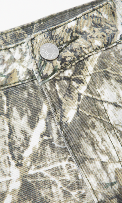 Printed Camo Jeans